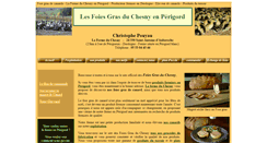 Desktop Screenshot of foie-gras-du-chesny.com